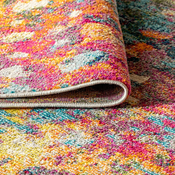 Inspired contemporary Pop Modern Abstract Area Rug